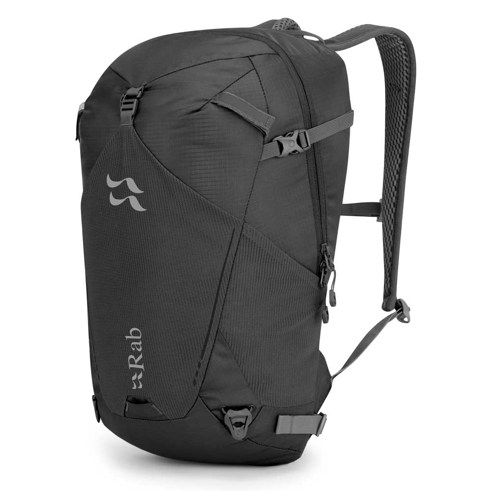 Rab Rab Tensor 20 QAP-01-BLK dagrugzakken Rab Tensor 20 Black QAP-01-BLK dagrugzakken online bestellen bij Kathmandu Outdoor & Travel