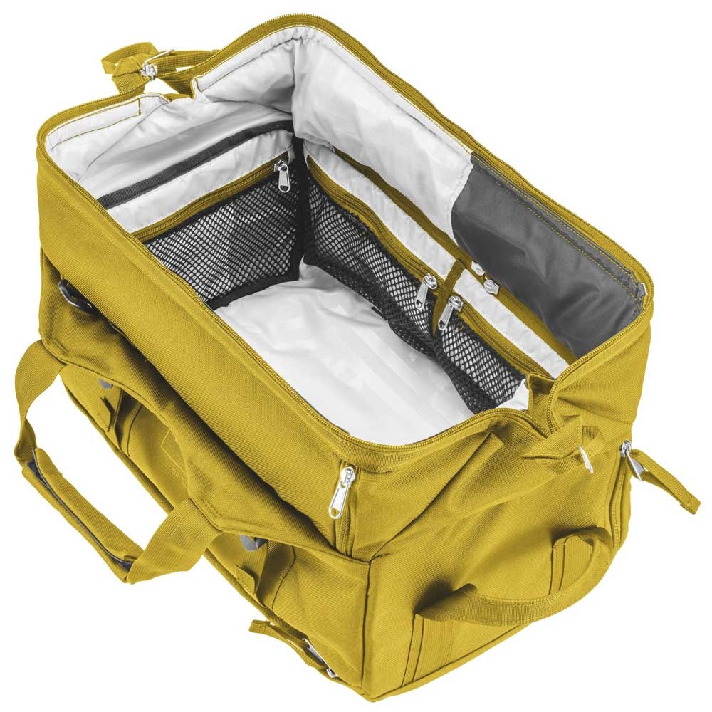 Bach Bach Dr.Duffel 20 B289931-6609 duffels Bach Dr.Duffel 20 Yellow Curry B289931-6609 duffels online bestellen bij Kathmandu Outdoor & Travel