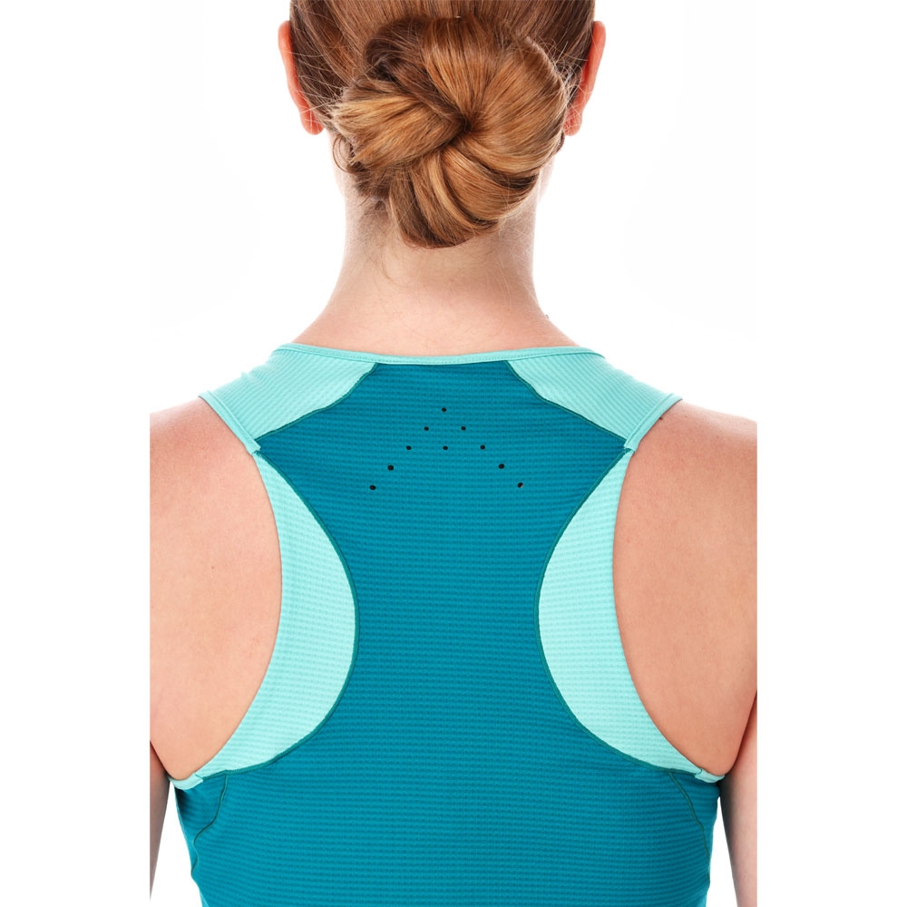 Rab Rab Sonic Ultra Vest Top Women's QBL-23-MEU shirts en tops Rab Sonic Ultra Vest Top Women's Meltwater QBL-23-MEU shirts en tops online bestellen bij Kathmandu Outdoor & Travel