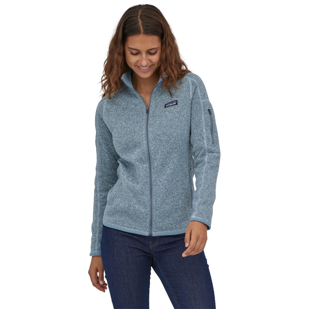 Patagonia Patagonia Better Sweater Jacket Women's 25543-STME fleeces en truien Patagonia Better Sweater Jacket Women's Steam Blue 25543-STME fleeces en truien online bestellen bij Kathmandu Outdoor & Travel