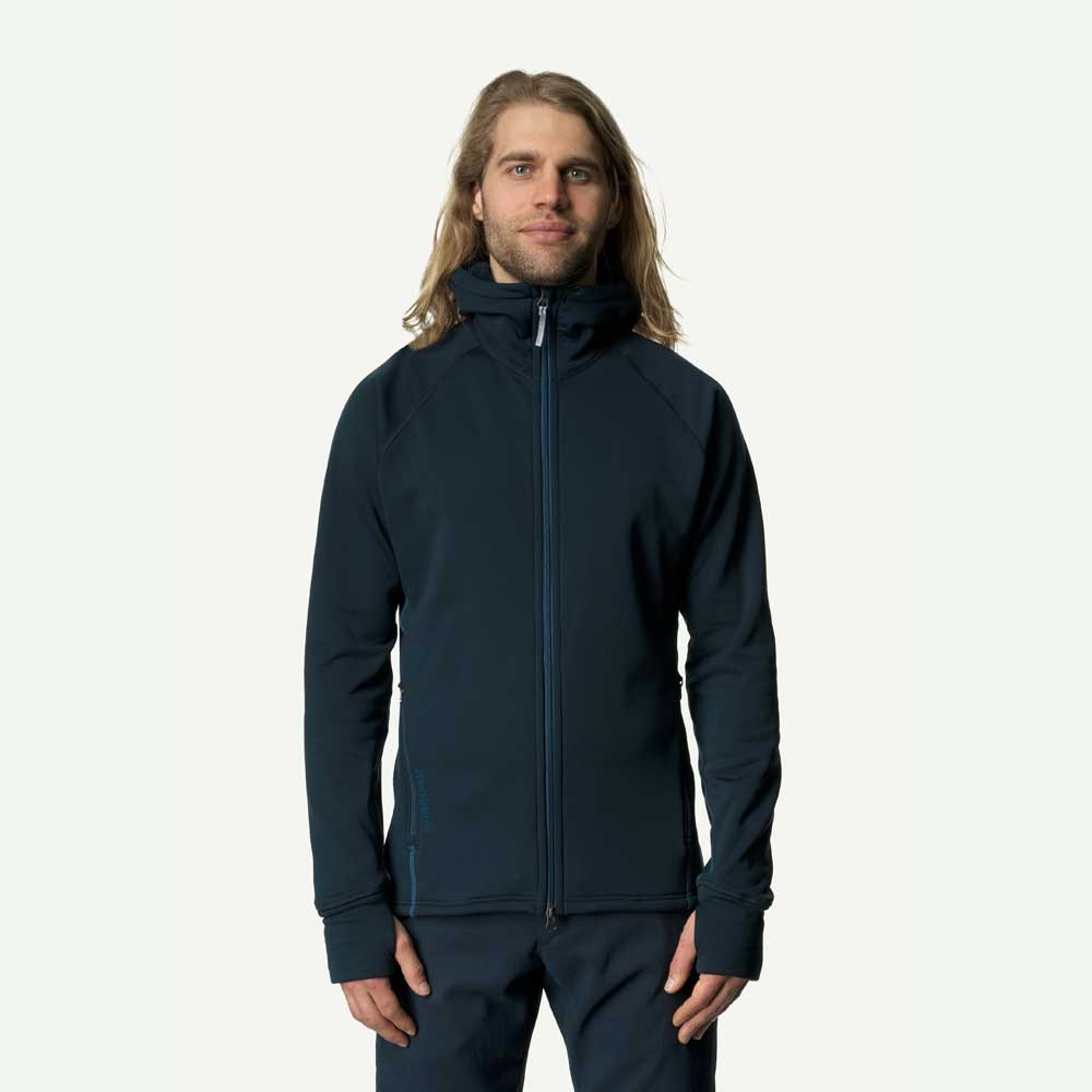 Houdini Houdini Power Houdi 225984-blue illusion fleeces en truien Houdini Power Houdi Blue Illusion 225984-blue illusion fleeces en truien online bestellen bij Kathmandu Outdoor & Travel