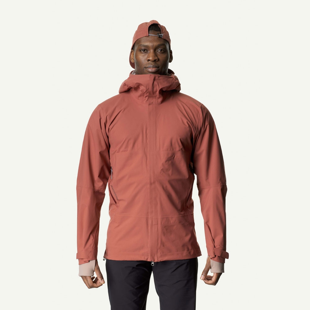 Houdini BFF Jacket Desert Rock Red 246394-Desert Rock R jassen online bestellen bij Kathmandu Outdoor & Travel