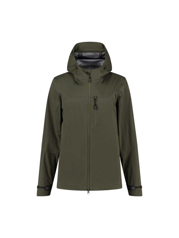 Blue Loop Virga Shell Rainjacket Women's Botanic Green Blue Loop Virga Shell Rainjacket Women's Botanic Green