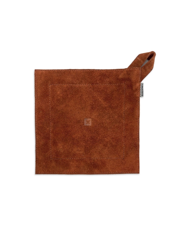 Barebones Leather Hot Pad Terracotta Barebones Leather Hot Pad Terracotta