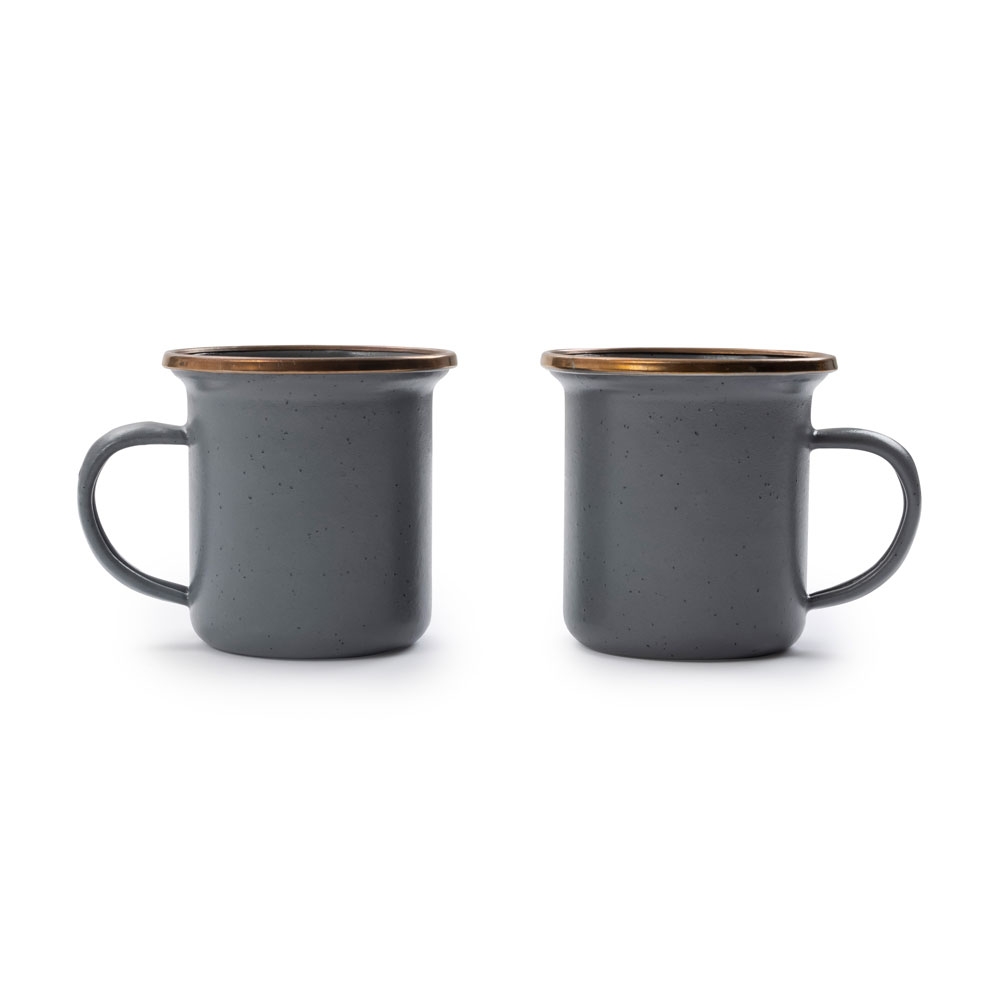Barebones Barebones Espresso Cup Enamel 2 Pcs CKW-375 koken Barebones Espresso Cup Enamel 2 Pcs Stone Grey CKW-375 koken online bestellen bij Kathmandu Outdoor & Travel