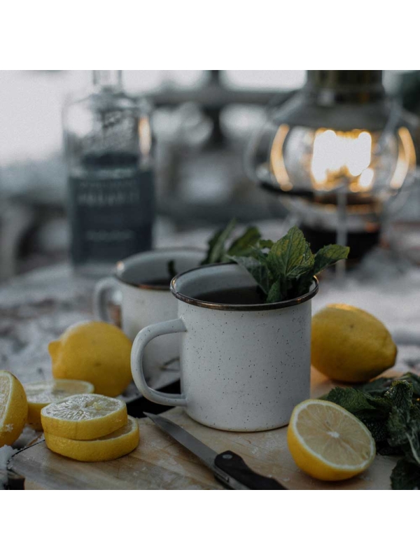 Barebones Cup Enamel 2 Pcs Egg Shell Barebones Cup Enamel 2 Pcs Egg Shell