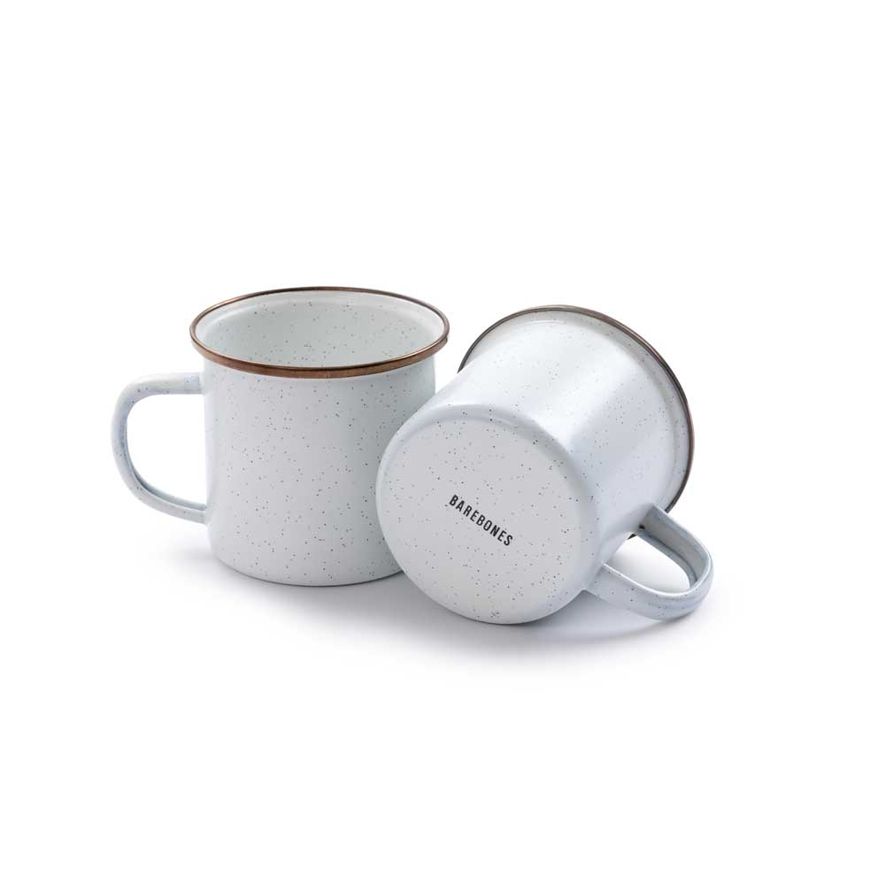 Barebones Barebones Cup Enamel 2 Pcs CKW-393 koken Barebones Cup Enamel 2 Pcs Egg Shell CKW-393 koken online bestellen bij Kathmandu Outdoor & Travel