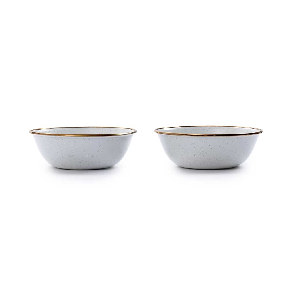 Barebones Barebones Bowl Enamel 2 Pcs CKW-390 koken Barebones Bowl Enamel 2 Pcs Egg Shell CKW-390 koken online bestellen bij Kathmandu Outdoor & Travel