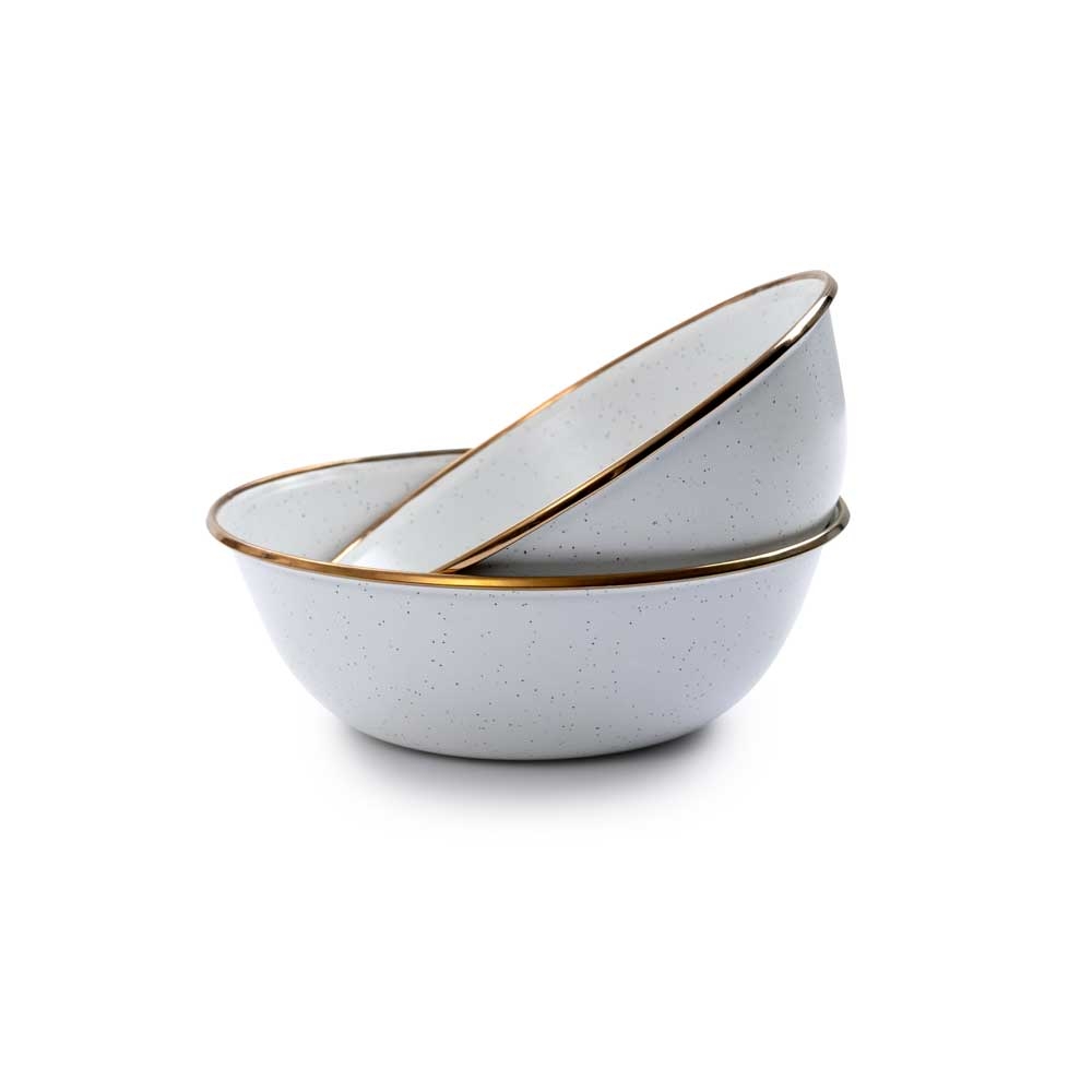 Barebones Barebones Bowl Enamel 2 Pcs CKW-390 koken Barebones Bowl Enamel 2 Pcs Egg Shell CKW-390 koken online bestellen bij Kathmandu Outdoor & Travel