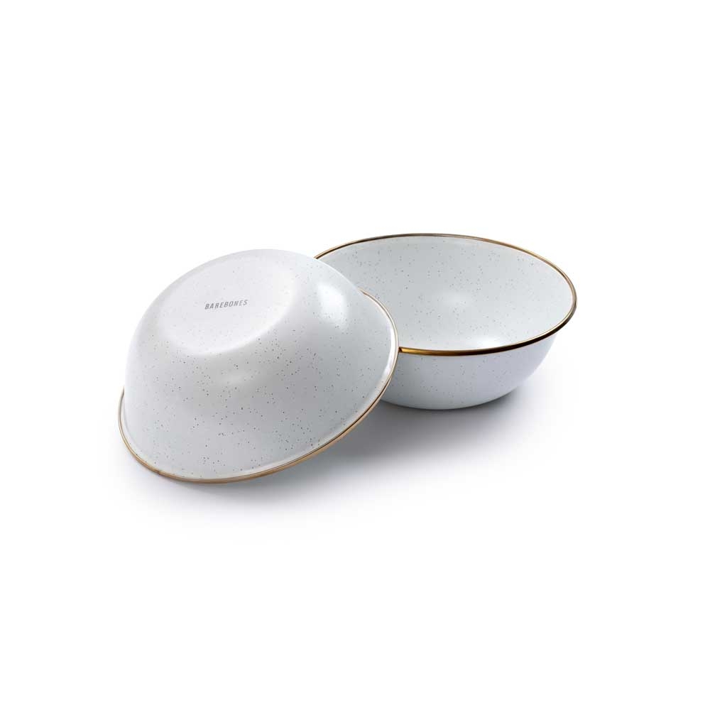 Barebones Barebones Bowl Enamel 2 Pcs CKW-390 koken Barebones Bowl Enamel 2 Pcs Egg Shell CKW-390 koken online bestellen bij Kathmandu Outdoor & Travel