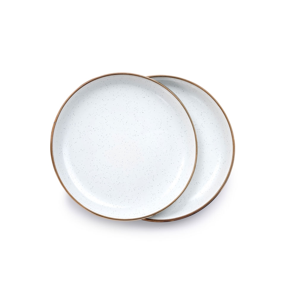 Barebones Barebones Small Plate Enamel 2 Pcs CKW-392 koken Barebones Small Plate Enamel 2 Pcs Egg Shell CKW-392 koken online bestellen bij Kathmandu Outdoor & Travel