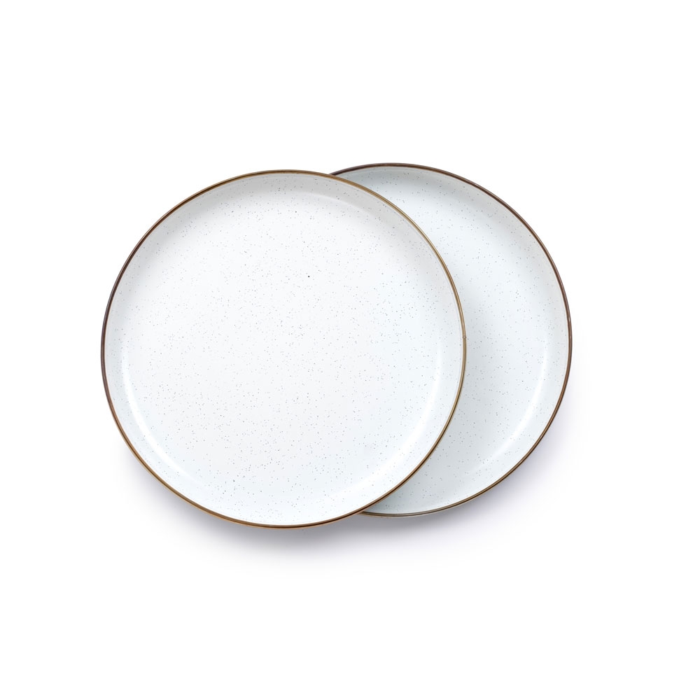 Barebones Barebones Plate Enamel 2 Pcs CKW-391 koken Barebones Plate Enamel 2 Pcs Egg Shell CKW-391 koken online bestellen bij Kathmandu Outdoor & Travel