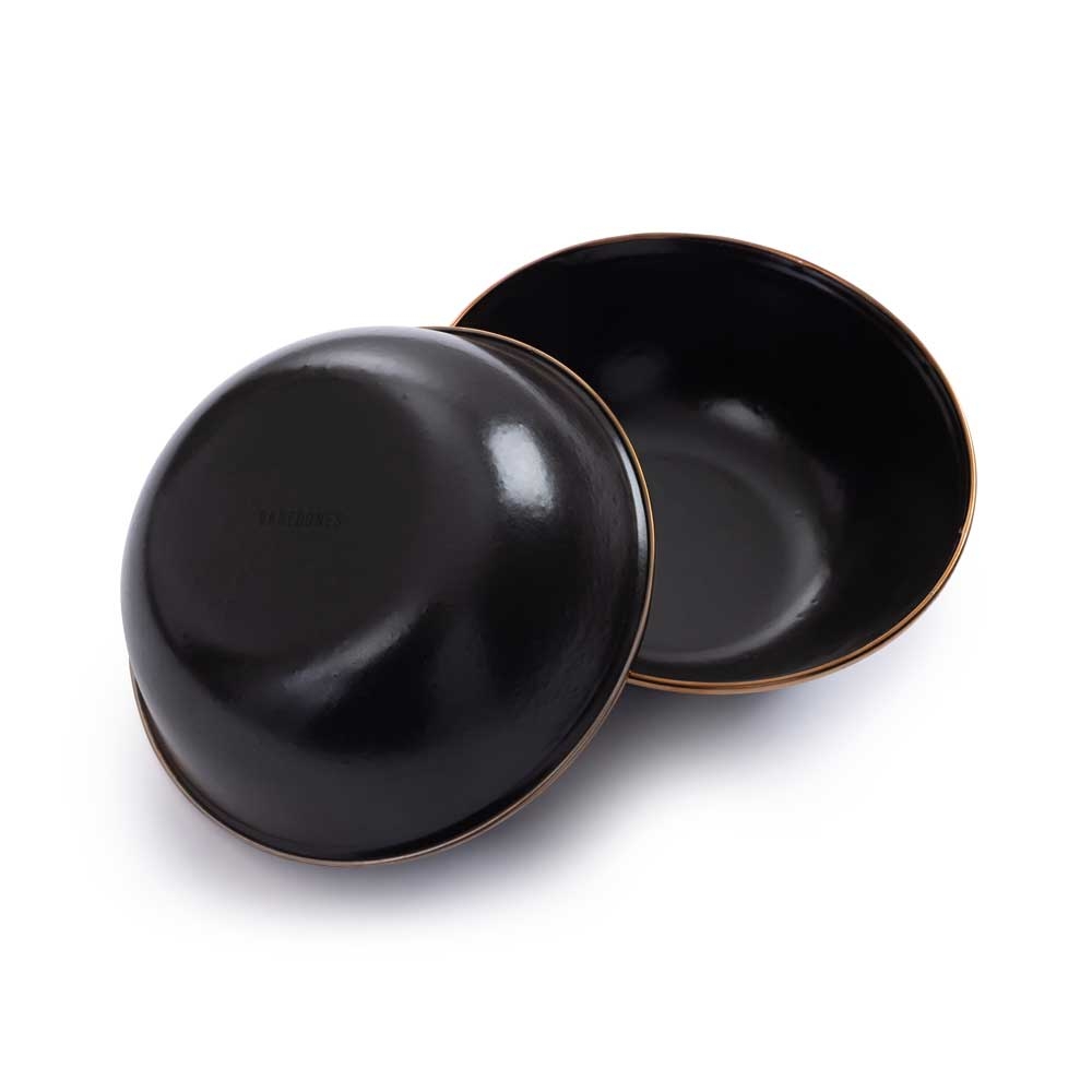 Barebones Barebones Bowl Enamel 2 Pcs CKW-340 koken Barebones Bowl Enamel 2 Pcs Charcoal CKW-340 koken online bestellen bij Kathmandu Outdoor & Travel