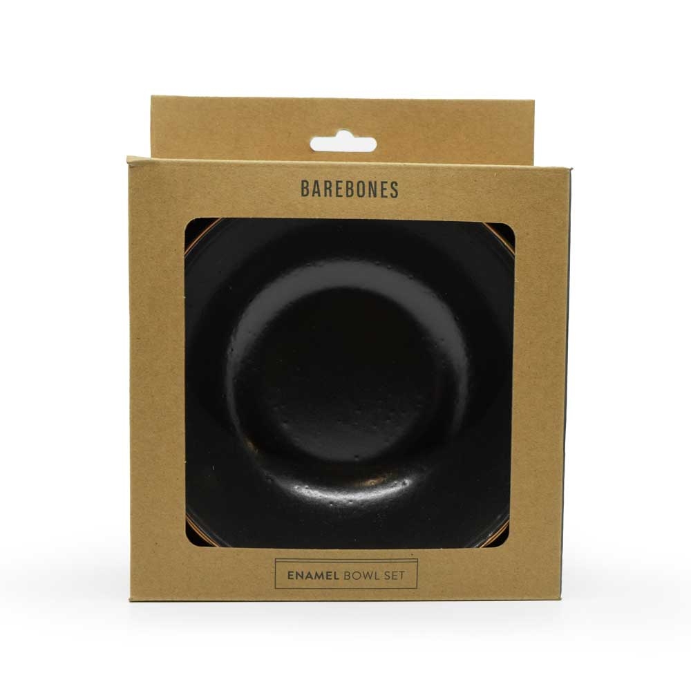 Barebones Barebones Bowl Enamel 2 Pcs CKW-340 koken Barebones Bowl Enamel 2 Pcs Charcoal CKW-340 koken online bestellen bij Kathmandu Outdoor & Travel