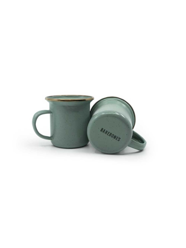 Barebones Espresso Cup Enamel 2 Pcs Mint Barebones Espresso Cup Enamel 2 Pcs Mint