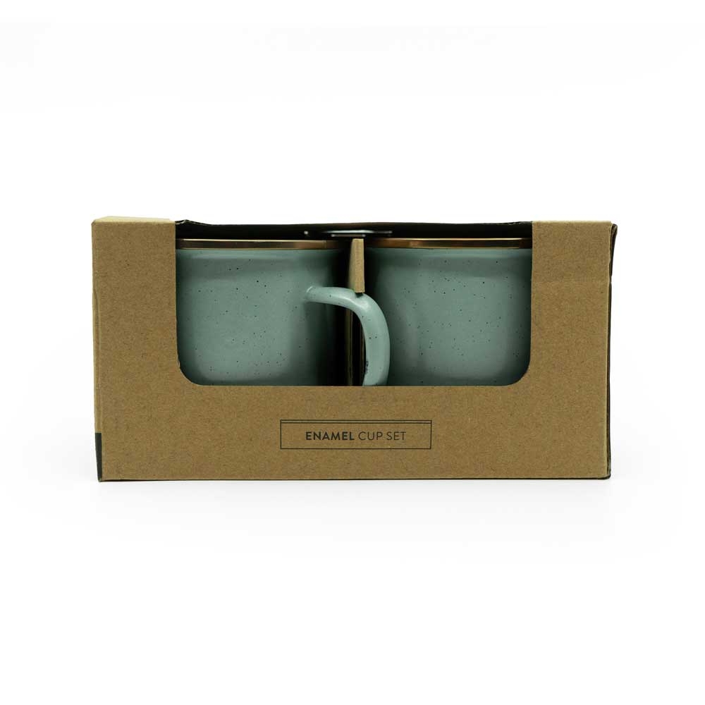 Barebones Barebones Cup Enamel 2 Pcs CKW-428 koken Barebones Cup Enamel 2 Pcs Mint CKW-428 koken online bestellen bij Kathmandu Outdoor & Travel