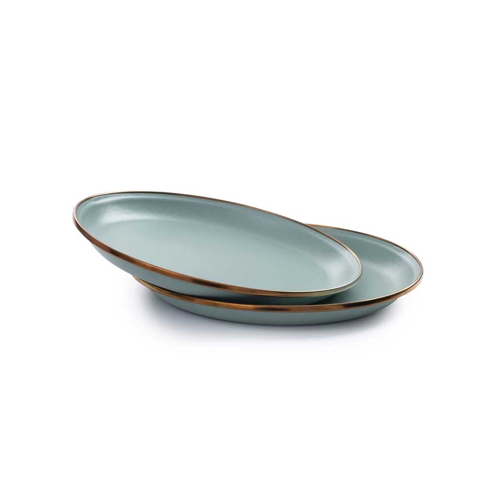 Barebones Barebones Small Plate Enamel 2 Pcs CKW-427 koken Barebones Small Plate Enamel 2 Pcs Mint CKW-427 koken online bestellen bij Kathmandu Outdoor & Travel