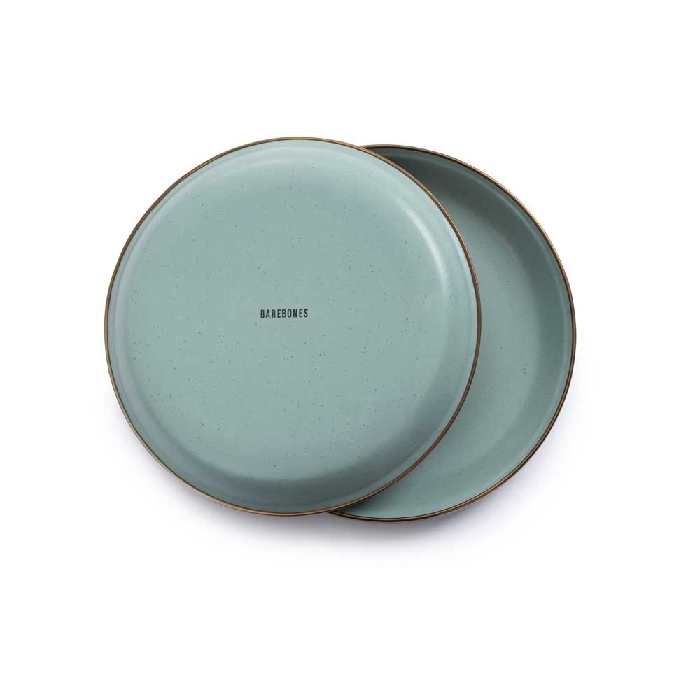 Barebones Barebones Small Plate Enamel 2 Pcs CKW-427 koken Barebones Small Plate Enamel 2 Pcs Mint CKW-427 koken online bestellen bij Kathmandu Outdoor & Travel
