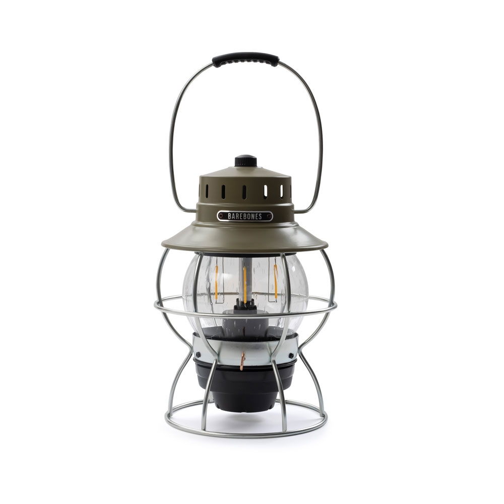 Barebones Barebones Railroad Lantern LIV-281 verlichting Barebones Railroad Lantern Olive LIV-281 verlichting online bestellen bij Kathmandu Outdoor & Travel