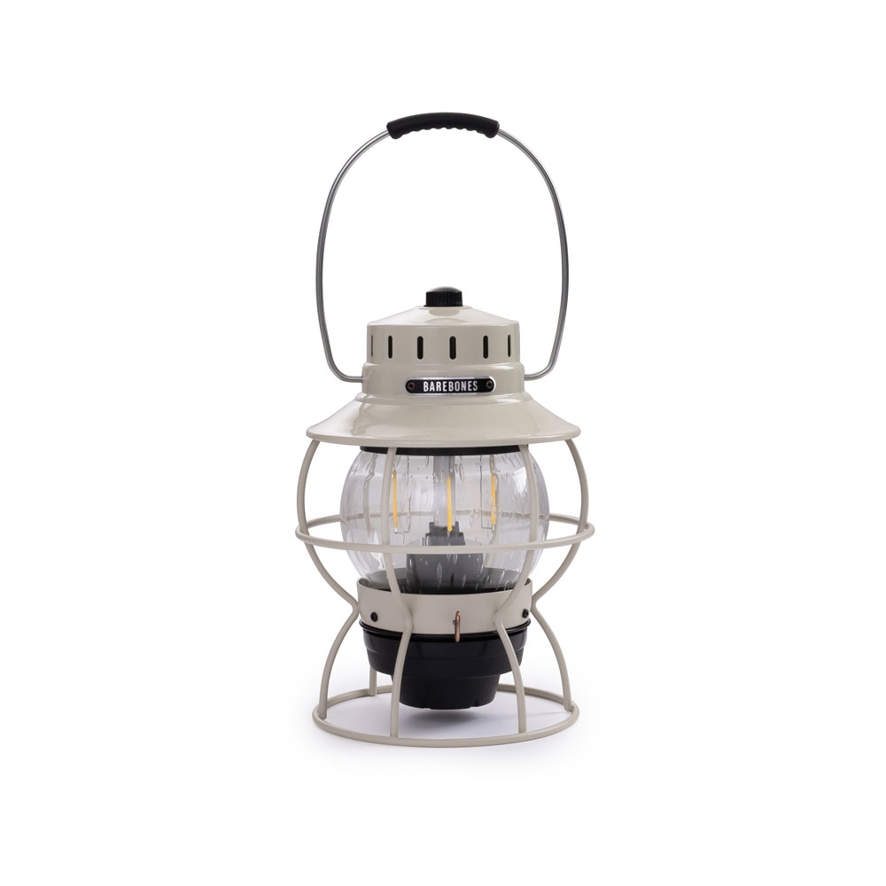 Barebones Barebones Railroad Lantern LIV-180 verlichting Barebones Railroad Lantern Vintage White LIV-180 verlichting online bestellen bij Kathmandu Outdoor & Travel