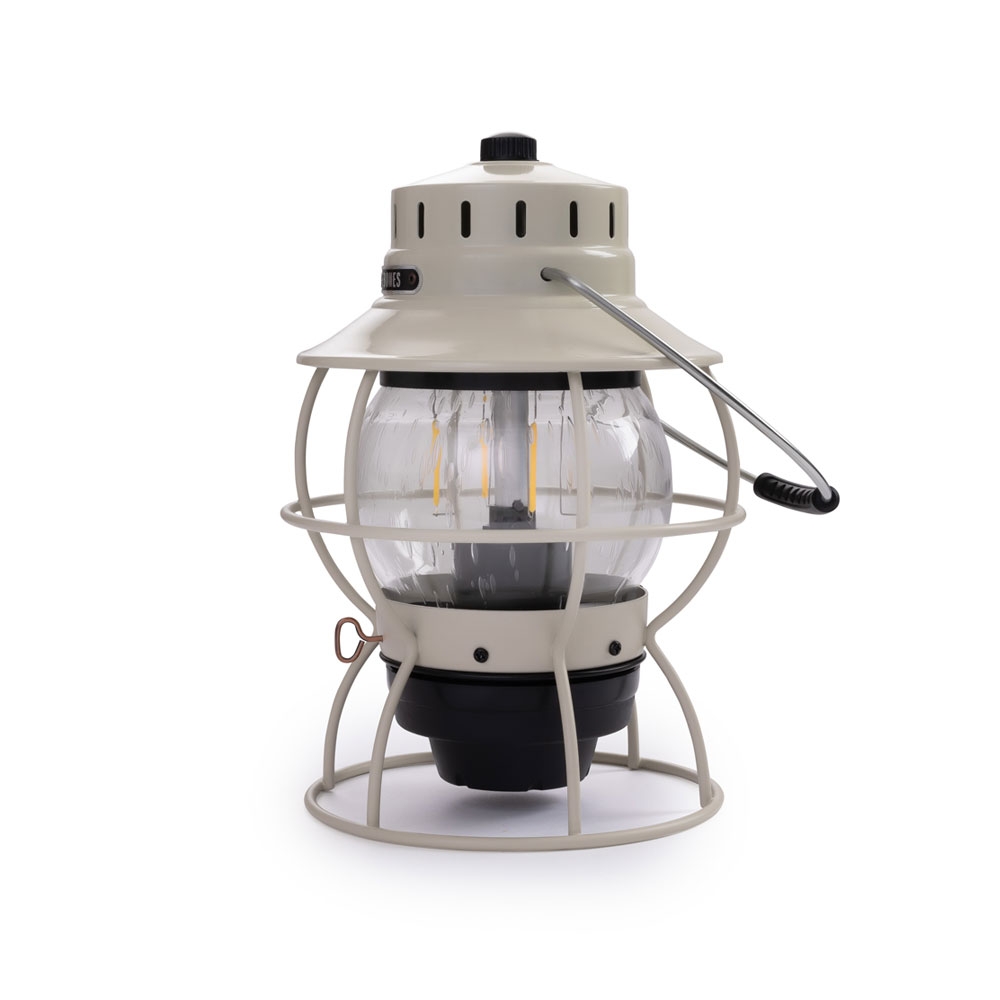 Barebones Barebones Railroad Lantern LIV-180 verlichting Barebones Railroad Lantern Vintage White LIV-180 verlichting online bestellen bij Kathmandu Outdoor & Travel