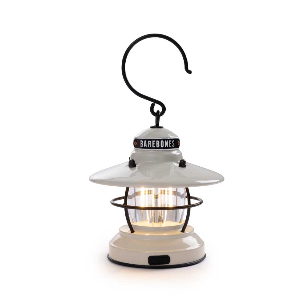 Barebones Barebones Mini Edison Lantern LIV-170 verlichting Barebones Mini Edison Lantern Vintage White LIV-170 verlichting online bestellen bij Kathmandu Outdoor & Travel