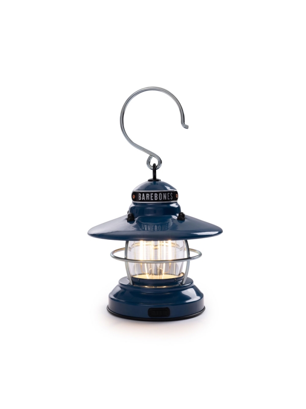 Barebones Mini Edison Lantern Ocean Blue Barebones Mini Edison Lantern Ocean Blue