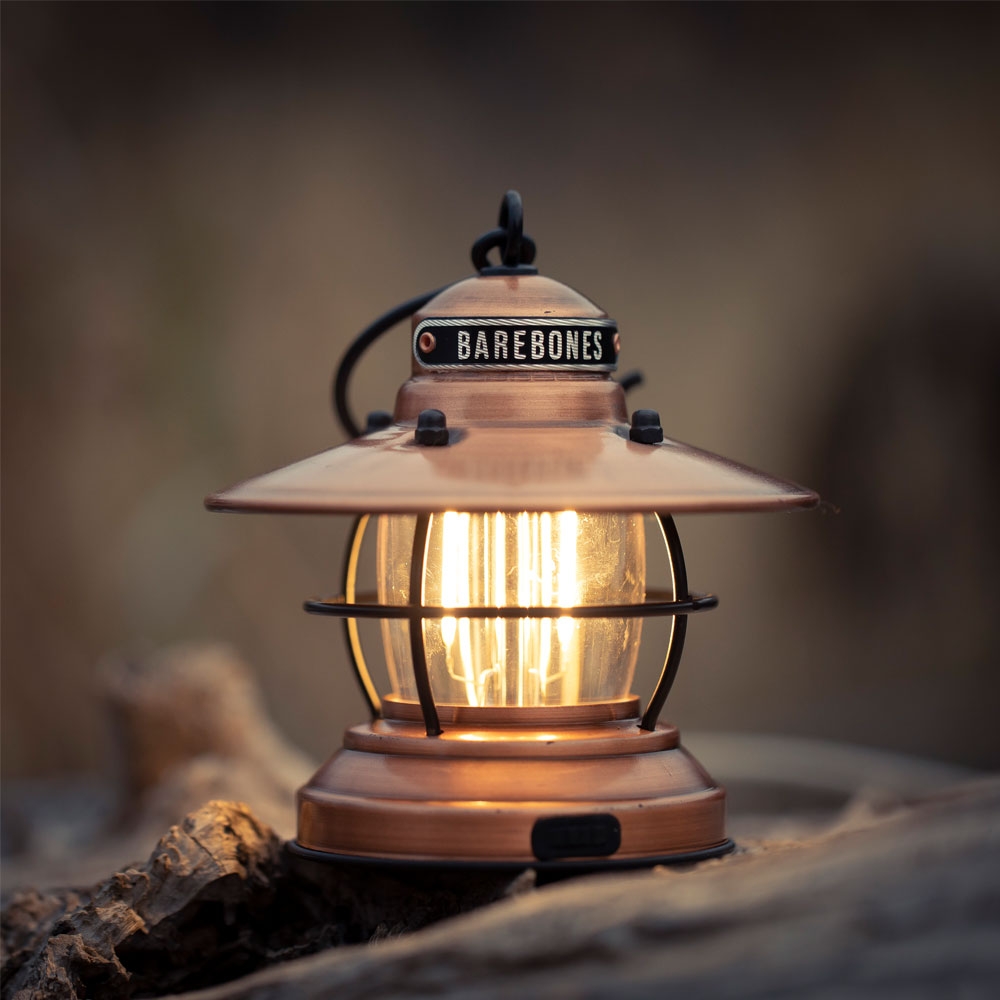 Barebones Barebones Mini Edison Lantern LIV-275 verlichting Barebones Mini Edison Lantern Copper LIV-275 verlichting online bestellen bij Kathmandu Outdoor & Travel