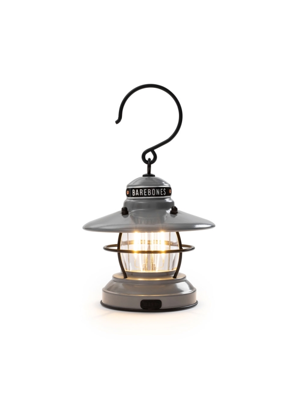 Barebones Mini Edison Lantern Grey Barebones Mini Edison Lantern Grey