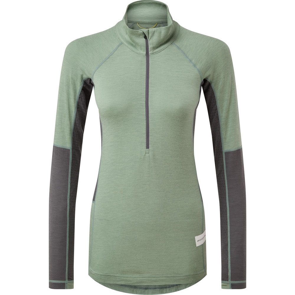 Artilect Artilect Flatiron 185 1/4 Zip Women's 2212113-Sea Spray/As onderkleding/thermokleding Artilect Flatiron 185 1/4 Zip Women's Sea Spray/Ash 2212113-Sea Spray/As onderkleding/thermokleding online bestellen bij Kathmandu Outdoor & Travel