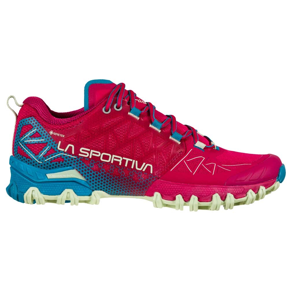 La Sportiva La Sportiva Bushido 2 GTX Women's 46Z409635 wandelschoenen dames La Sportiva Bushido 2 GTX Women's Cerise / Crystal 46Z409635 wandelschoenen dames online bestellen bij Kathmandu Outdoor & Travel