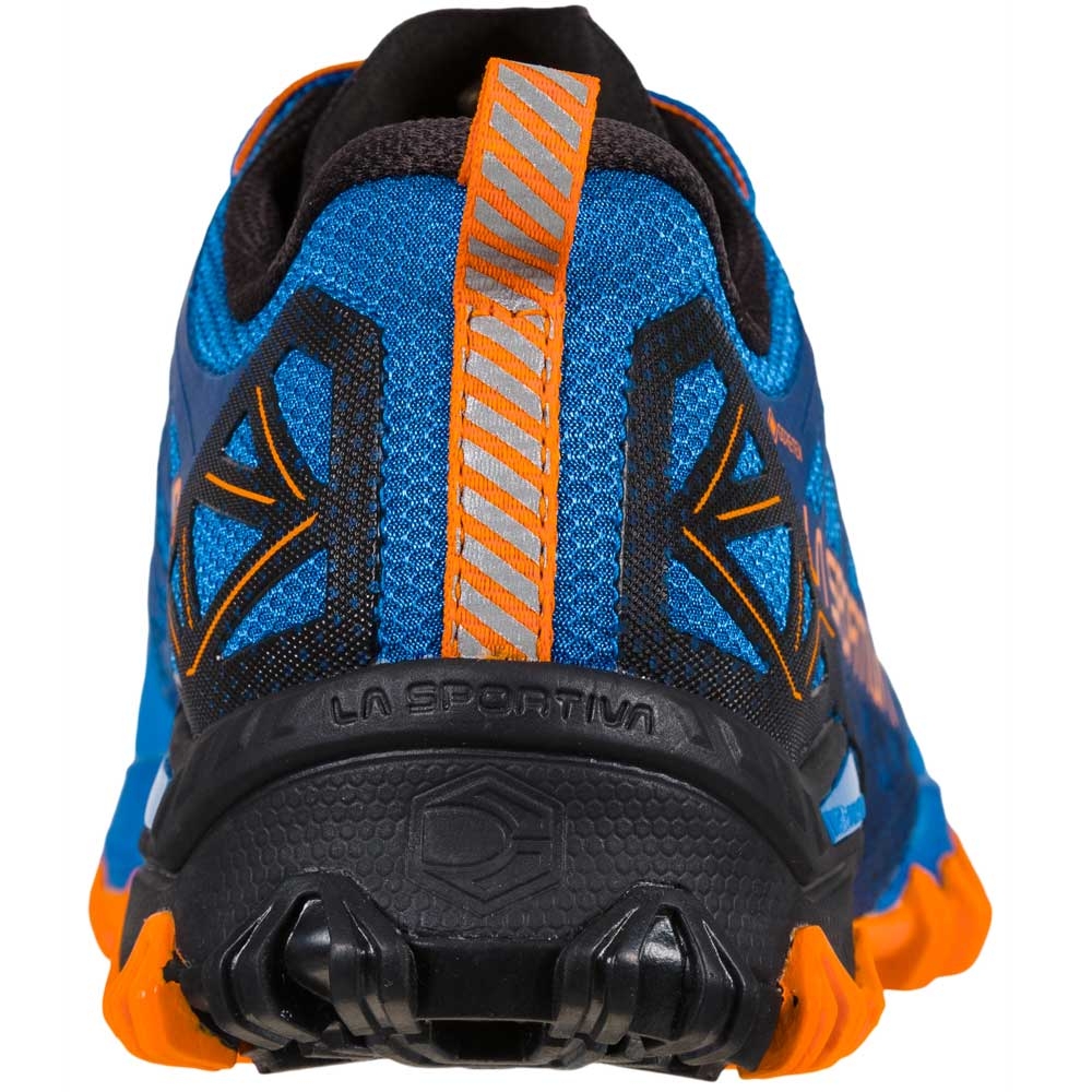 La Sportiva La Sportiva Bushido 2 GTX 46Y634206 wandelschoenen heren La Sportiva Bushido 2 GTX Electric Blue / Tiger 46Y634206 wandelschoenen heren online bestellen bij Kathmandu Outdoor & Travel