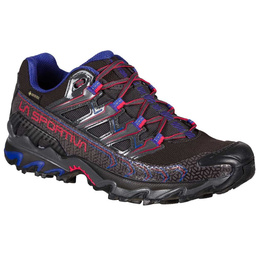 La Sportiva Ultra Raptor II GTX Women's Carbon / Love Potion 46S900406 wandelschoenen dames online bestellen bij Kathmandu Outdoor & Travel