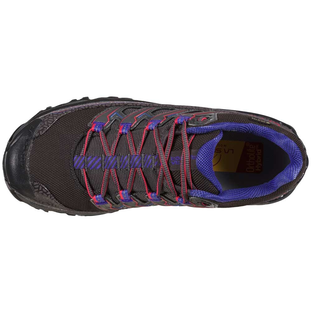 La Sportiva Ultra Raptor II GTX Women's Carbon / Love Potion 46S900406 wandelschoenen dames online bestellen bij Kathmandu Outdoor & Travel