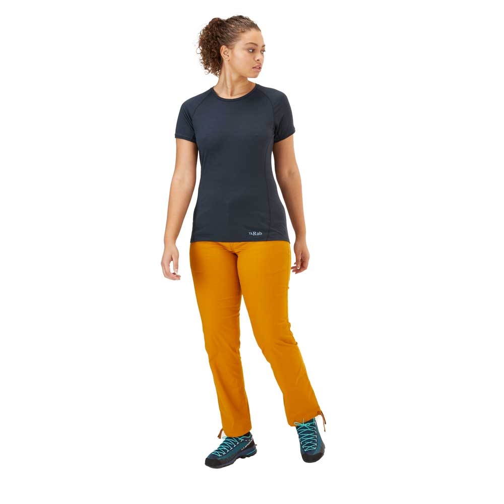 Rab Rab Valkyrie Pants Women's QFU-60-DBN broeken Rab Valkyrie Pants Women's Dark Butternut QFU-60-DBN broeken online bestellen bij Kathmandu Outdoor & Travel