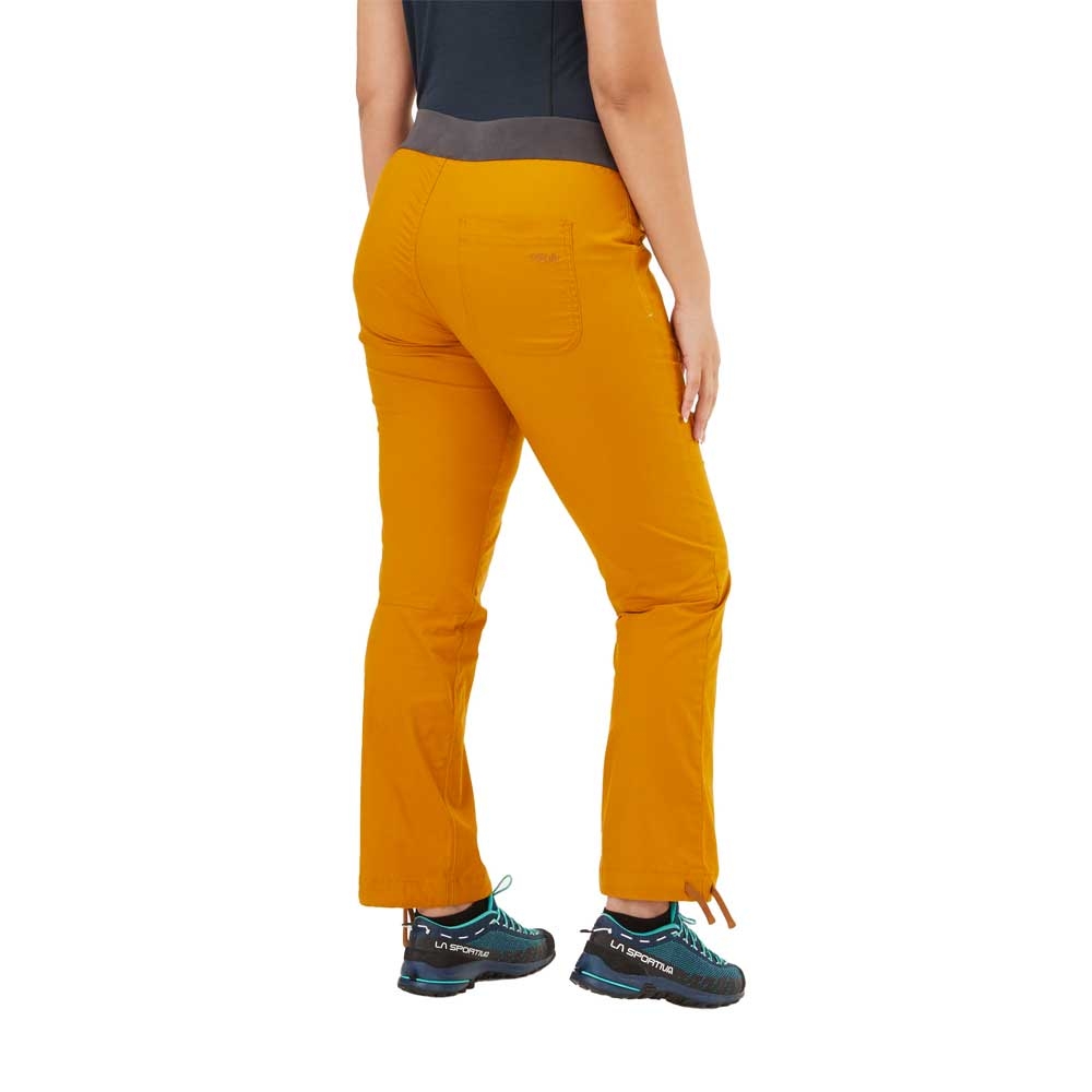 Rab Rab Valkyrie Pants Women's QFU-60-DBN broeken Rab Valkyrie Pants Women's Dark Butternut QFU-60-DBN broeken online bestellen bij Kathmandu Outdoor & Travel