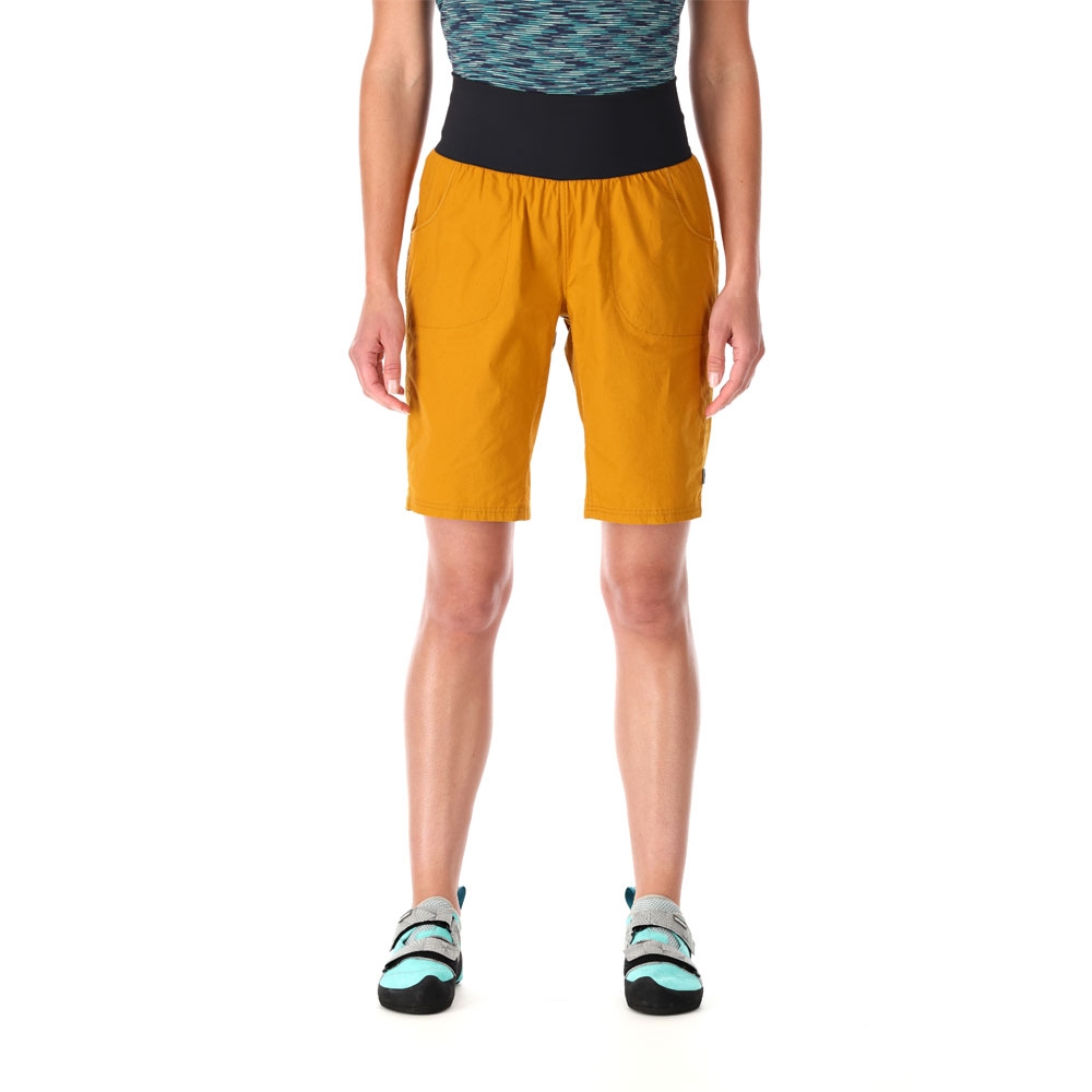 Rab Rab Cosine Shorts Women's QFV-23-DBN broeken Rab Cosine Shorts Women's Dark Butternut QFV-23-DBN broeken online bestellen bij Kathmandu Outdoor & Travel