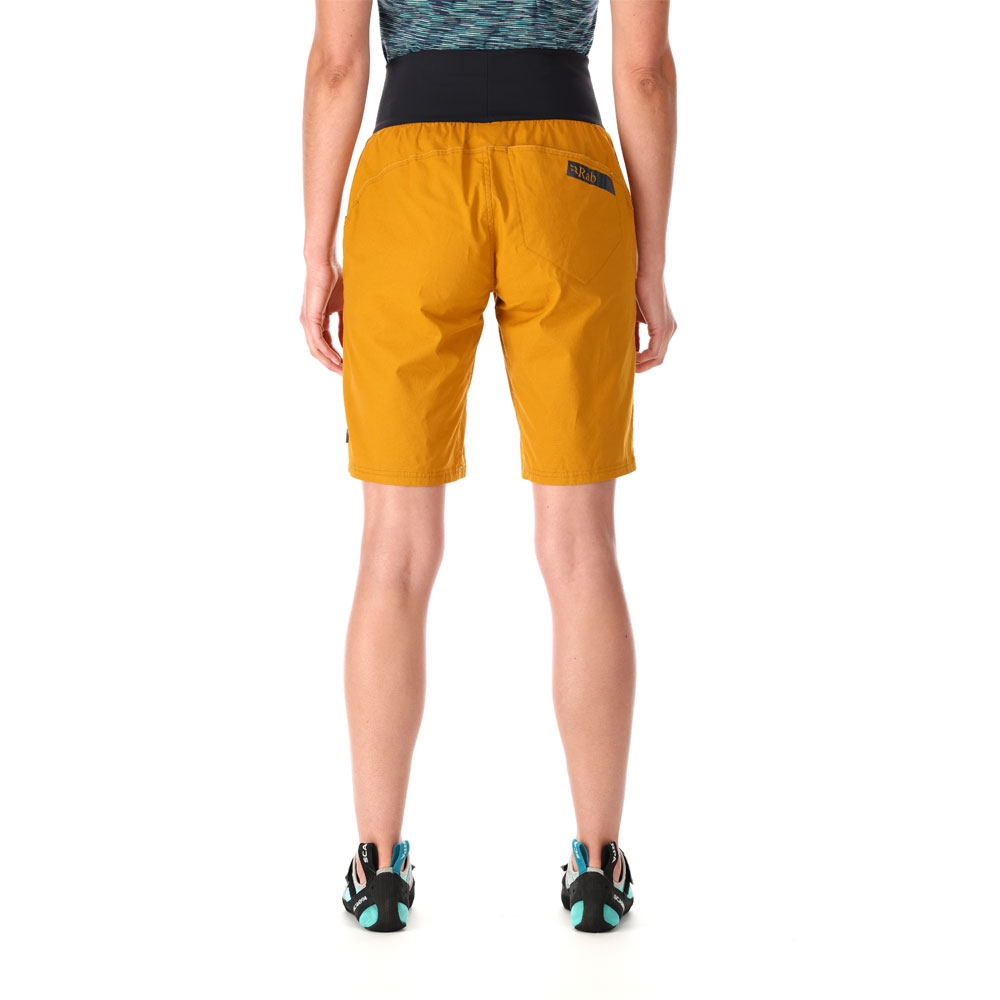 Rab Rab Cosine Shorts Women's QFV-23-DBN broeken Rab Cosine Shorts Women's Dark Butternut QFV-23-DBN broeken online bestellen bij Kathmandu Outdoor & Travel