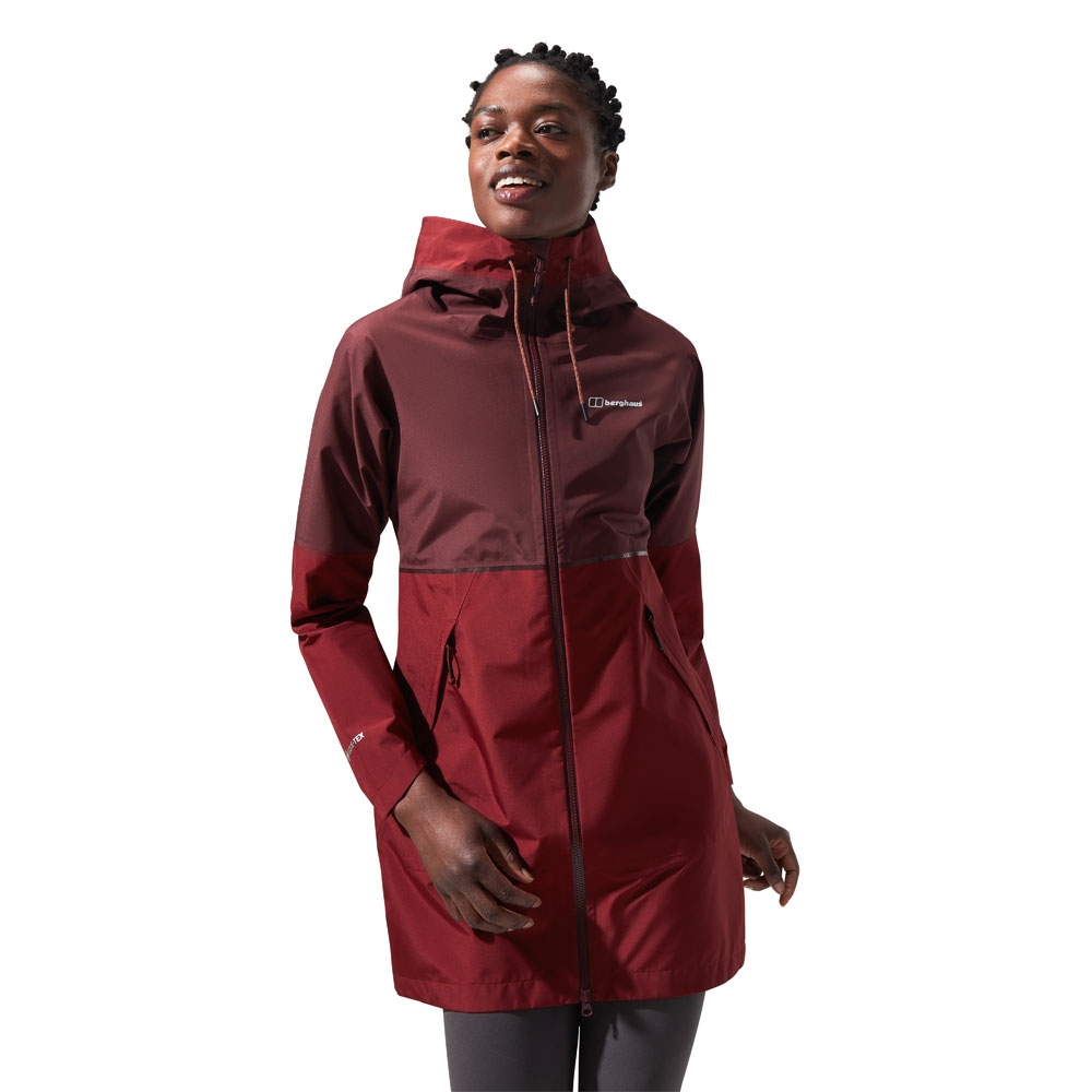 Berghaus Berghaus Rothley Shell Jacket Women's A000854-DKRED/DKBRN jassen Berghaus Rothley Shell Jacket Women's SYRAH/DECADENT CHOCOLATE A000854-DKRED/DKBRN jassen online bestellen bij Kathmandu Outdoor & Travel