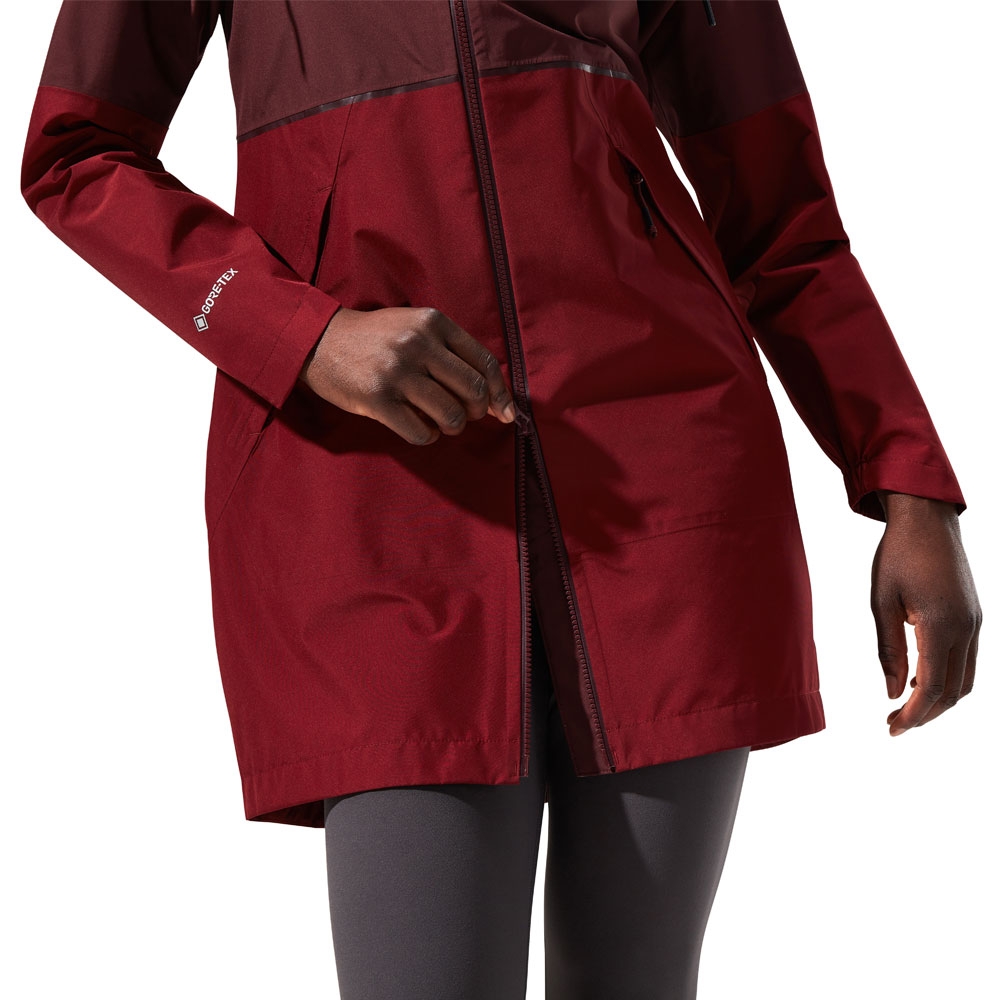 Berghaus Berghaus Rothley Shell Jacket Women's A000854-DKRED/DKBRN jassen Berghaus Rothley Shell Jacket Women's SYRAH/DECADENT CHOCOLATE A000854-DKRED/DKBRN jassen online bestellen bij Kathmandu Outdoor & Travel