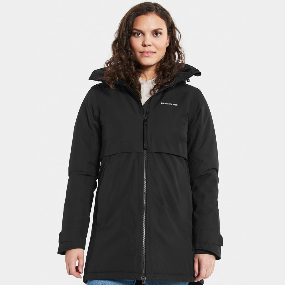 Didriksons Didriksons Helle Parka 5 Women's 504301-060 jassen Didriksons Helle Parka 5 Women's Black 504301-060 jassen online bestellen bij Kathmandu Outdoor & Travel