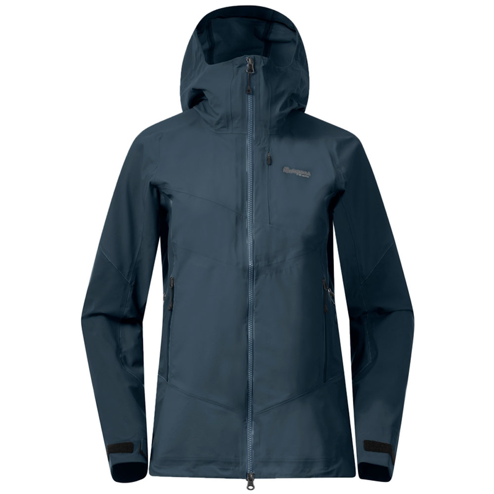 Bergans Rabot V2 3L Jacket Women's Orion Blue 1099-21466 jassen online bestellen bij Kathmandu Outdoor & Travel