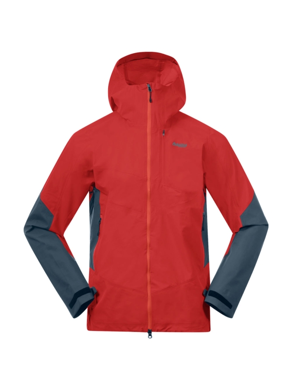 Bergans  Rabot V2 3L Jacket Dark Brick/Orion Blue
