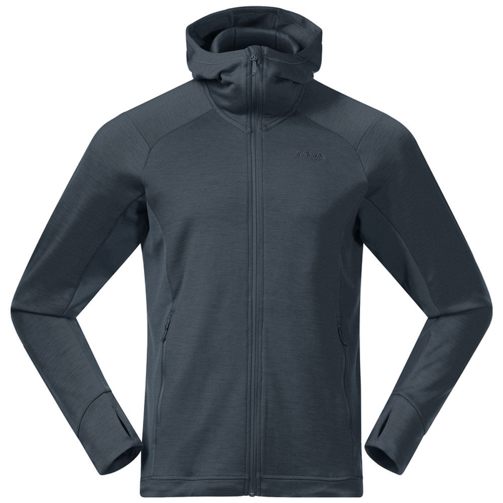 Bergans Bergans Ulstein Wool Hood Jacket 9140-21466 fleeces en truien Bergans Ulstein Wool Hood Jacket Orion Blue 9140-21466 fleeces en truien online bestellen bij Kathmandu Outdoor & Travel
