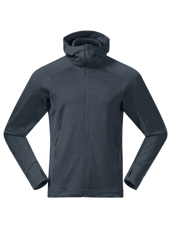 Bergans  Ulstein Wool Hood Jacket Orion Blue