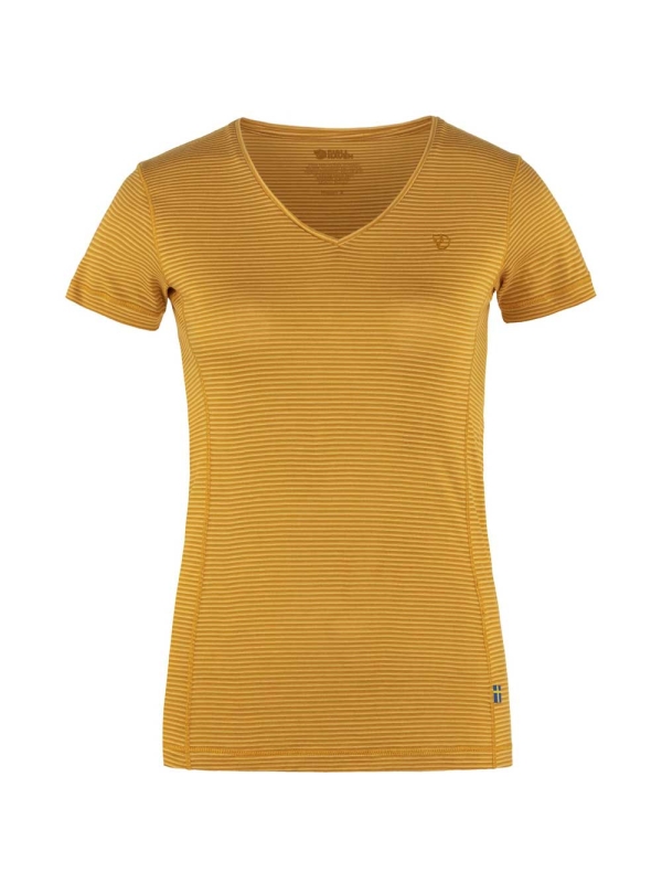 Fjällräven  Abisko Cool T-Shirt Women's Mustard Yellow