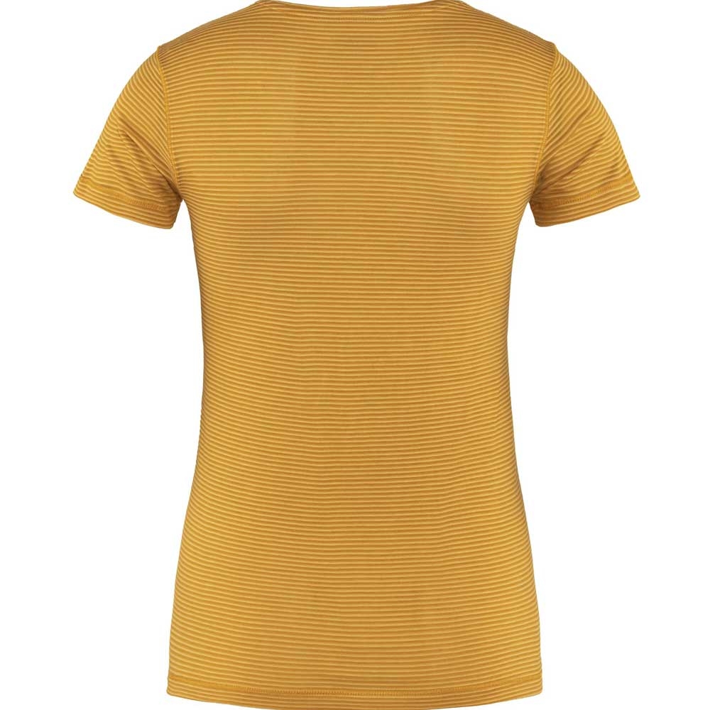 Fjällräven Fjällräven Abisko Cool T-Shirt Women's 89472-161 shirts en tops Fjällräven Abisko Cool T-Shirt Women's Mustard Yellow 89472-161 shirts en tops online bestellen bij Kathmandu Outdoor & Travel