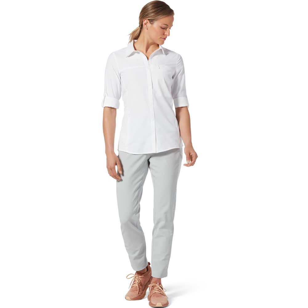 Royal Robbins Royal Robbins Bug Barrier Expedition Pro L/S-Women's 322035-010 shirts en tops Royal Robbins Bug Barrier Expedition Pro L/S-Women's White 322035-010 shirts en tops online bestellen bij Kathmandu Outdoor & Travel