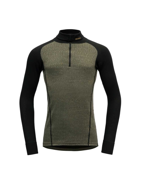 Devold  Duo Active Merino 205 Z.Neck  LICHEN/CAVIAR