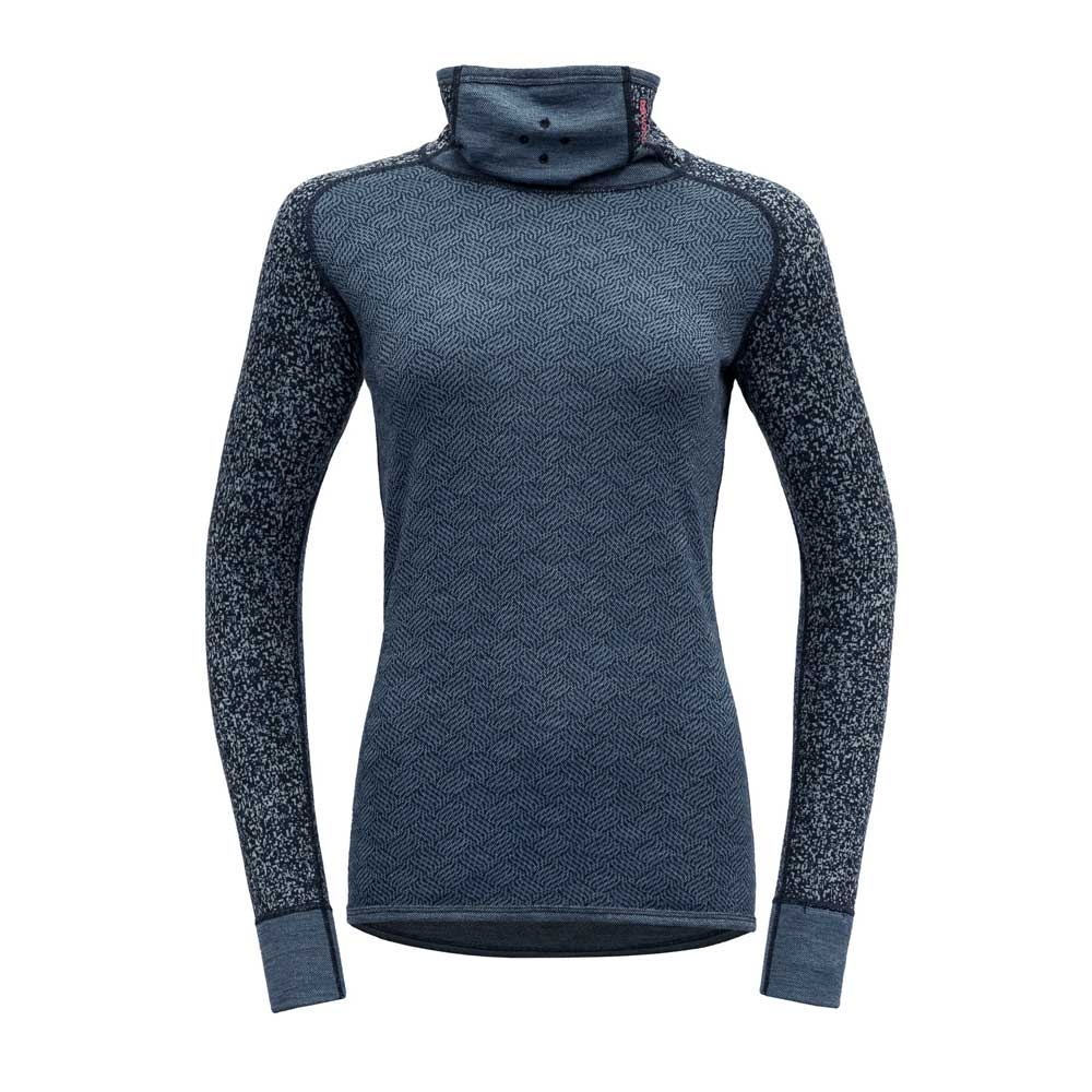 Devold Devold Kvitegga Merino 230 High Neck Women's GO 324 230 A-284A onderkleding/thermokleding Devold Kvitegga Merino 230 High Neck Women's Ink GO 324 230 A-284A onderkleding/thermokleding online bestellen bij Kathmandu Outdoor & Travel